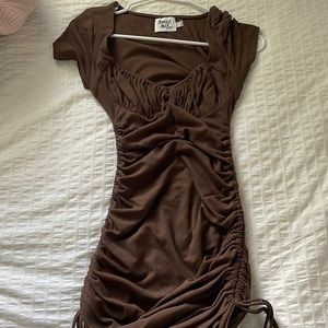 Princess Polly brown dress
